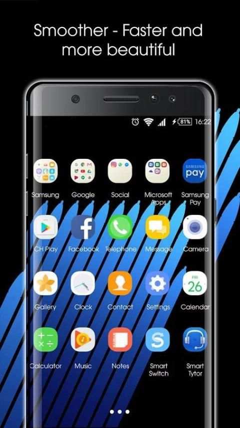 Note 7 Launcher – Note 7 Theme screenshot 3