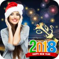 New Year Photo Frame 2018 :New Year Photo Editor