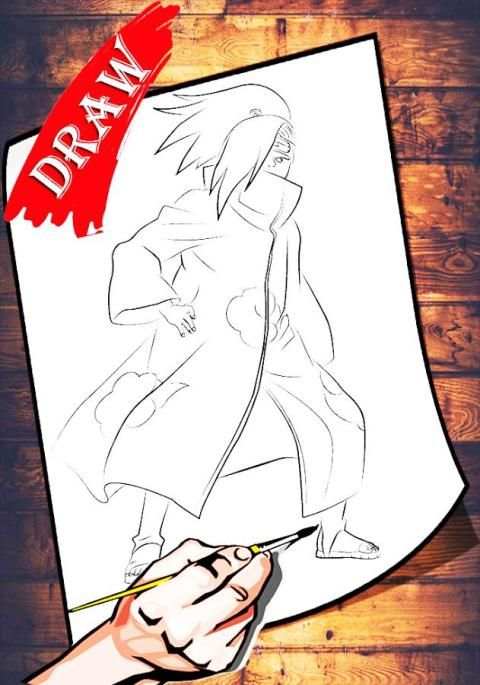 How To Draw Naruto Characters screenshot 2