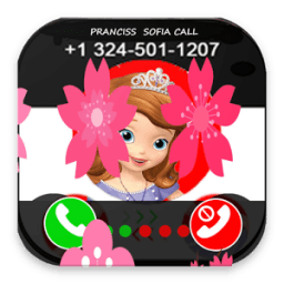 call from sofia Princess prank icon