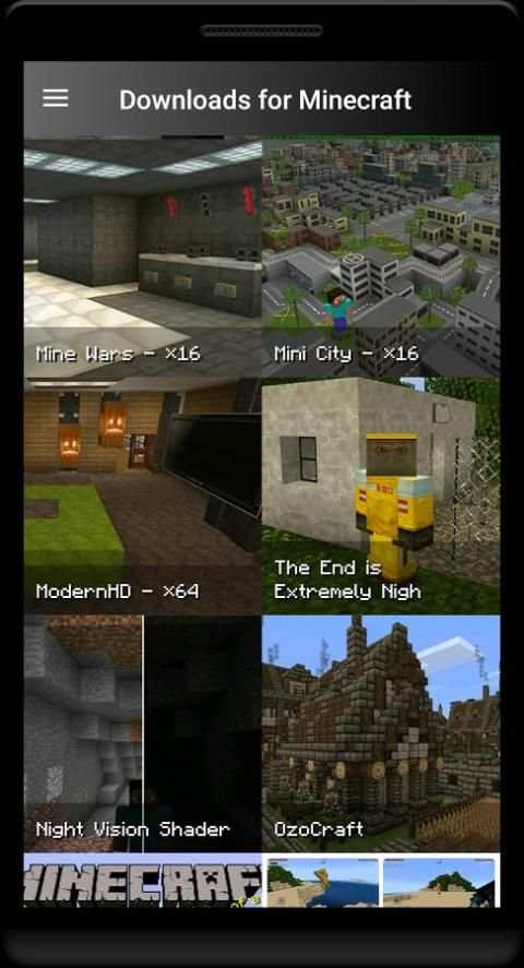 Downloads for MCPE screenshot 2