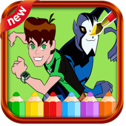 Coloring ultimate ban 10 alien иконка