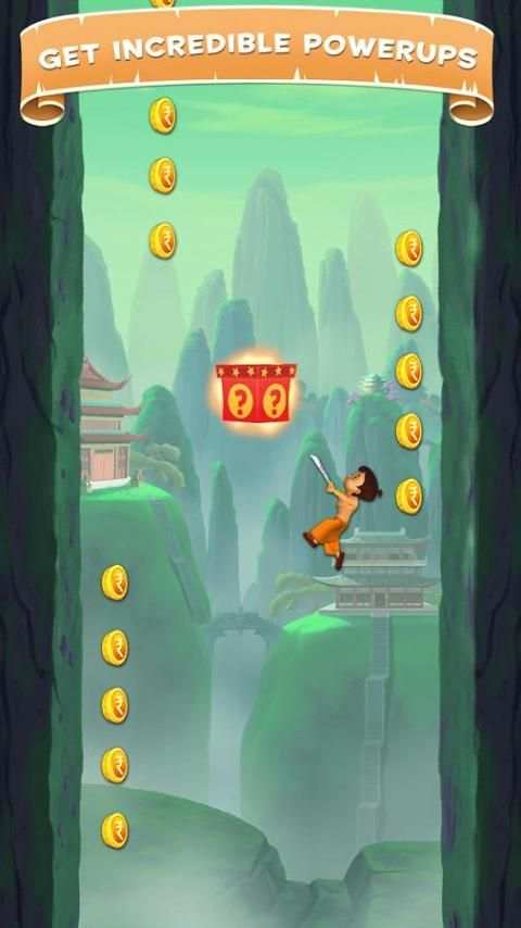 Chhota Bheem Kung Fu Jump screenshot 3