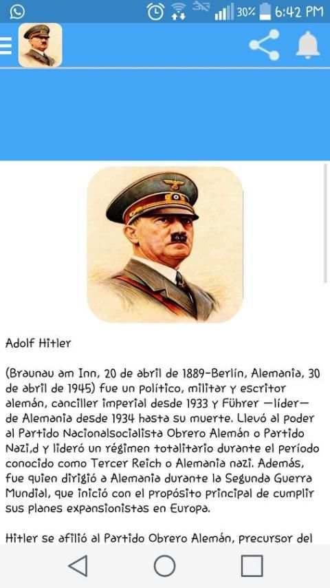 Historia De Adolfo Hitler скриншот 1
