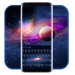 3d surface Galaxy S8 keyboard theme