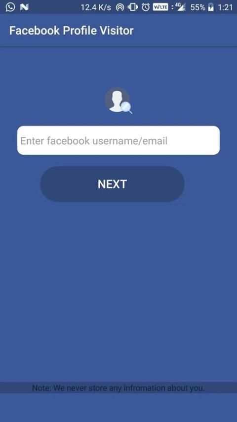 Profile visitors for facebook screenshot 2