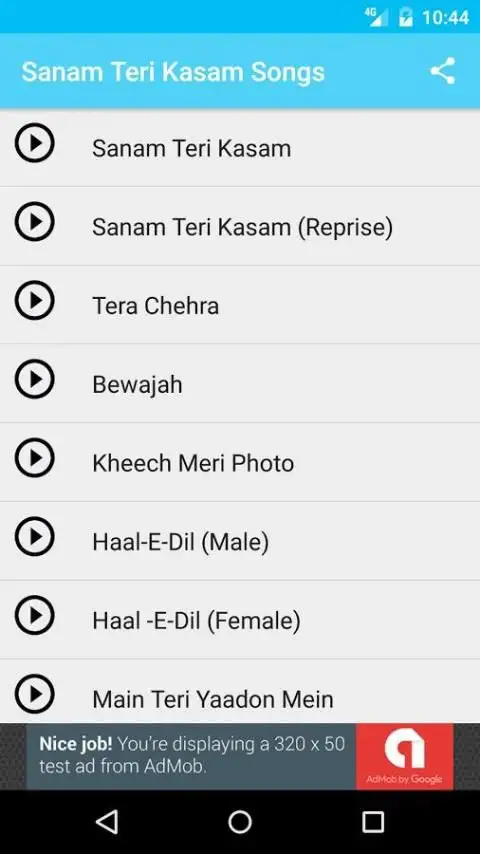 Sanam Teri Kasam Songs На Андроид App Скачать - 9Apps