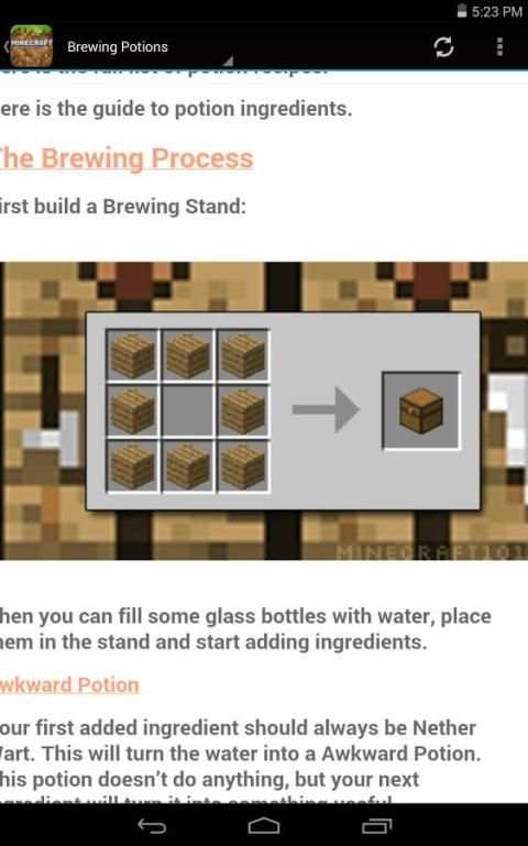 Crafting Guide For Minecraft скриншот 3