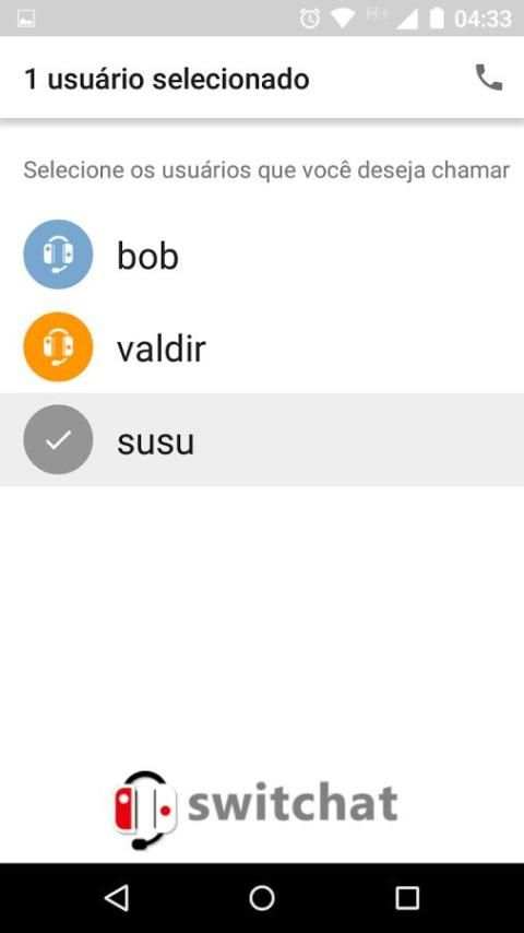 SWITCHAT - Cross Chat em Grupo screenshot 4