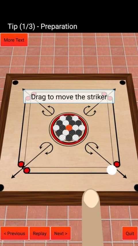 Carrom Pro скриншот 2