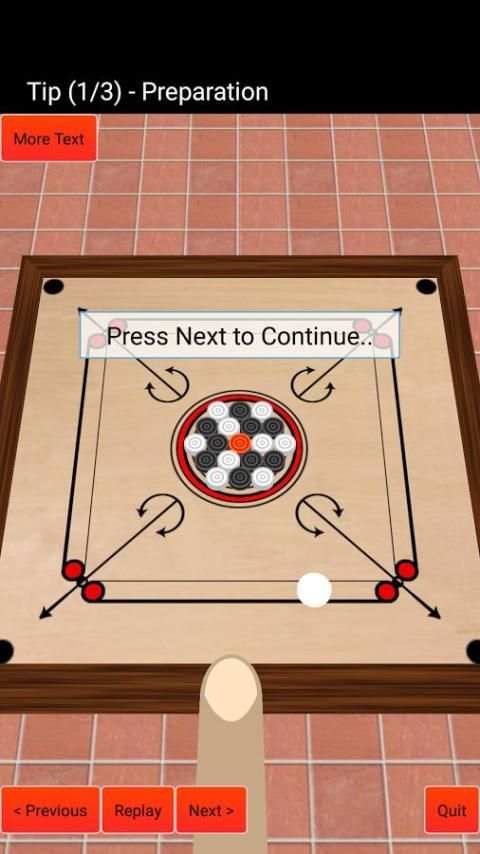 Carrom Pro скриншот 1