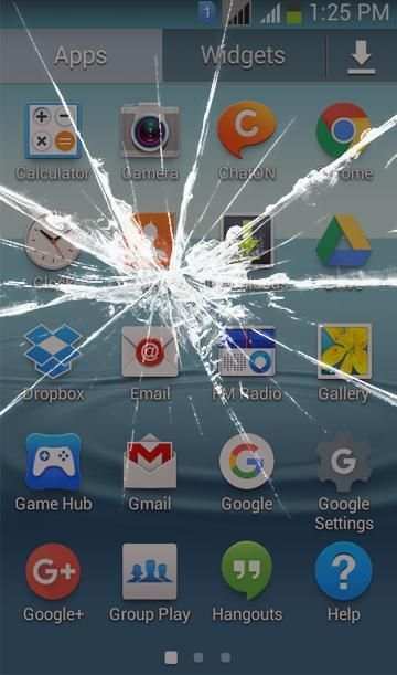 Broken Screen Wallpaper screenshot 1