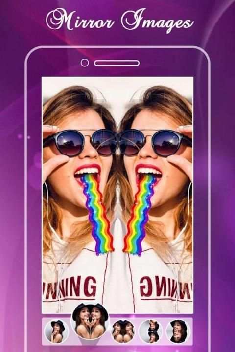 3D Mirror Photo Effect 3 تصوير الشاشة