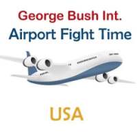 George Bush Airport Flight Time