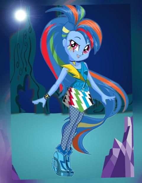 Dress Up Rainbow Dash скриншот 2