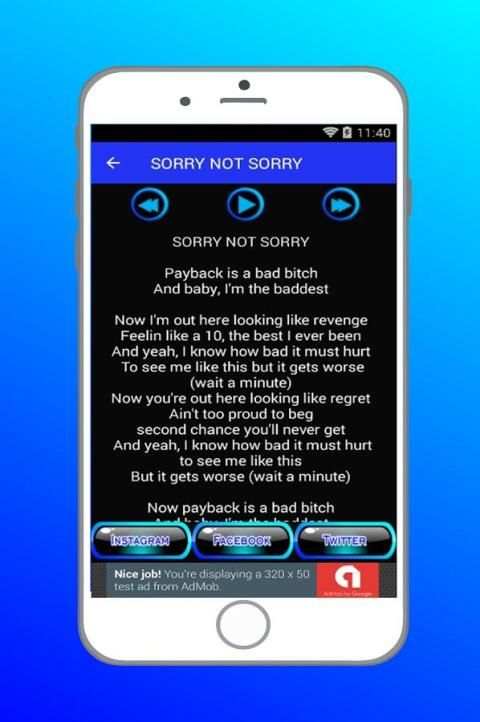 Demi Lovato - Sorry 2 تصوير الشاشة