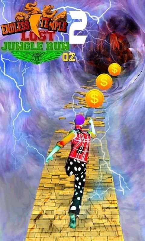 Lost Endless Jungle Run 2 : Real Temple Sim 4 تصوير الشاشة