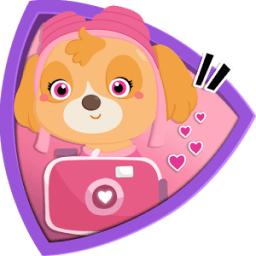 skye Щенячий Камера патруль: Наклейки и эмозис иконка