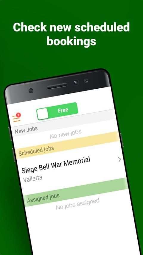 Greenr Cabs Malta Drivers' App скриншот 4