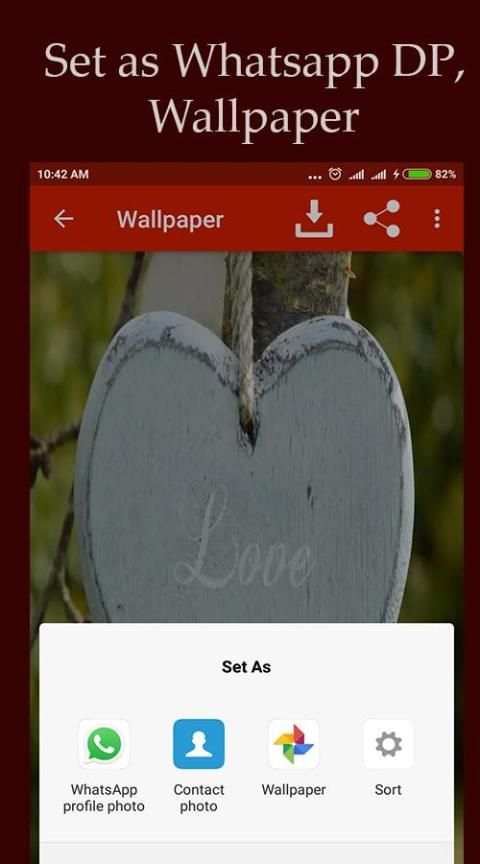 Love WhatsApp DP screenshot 6