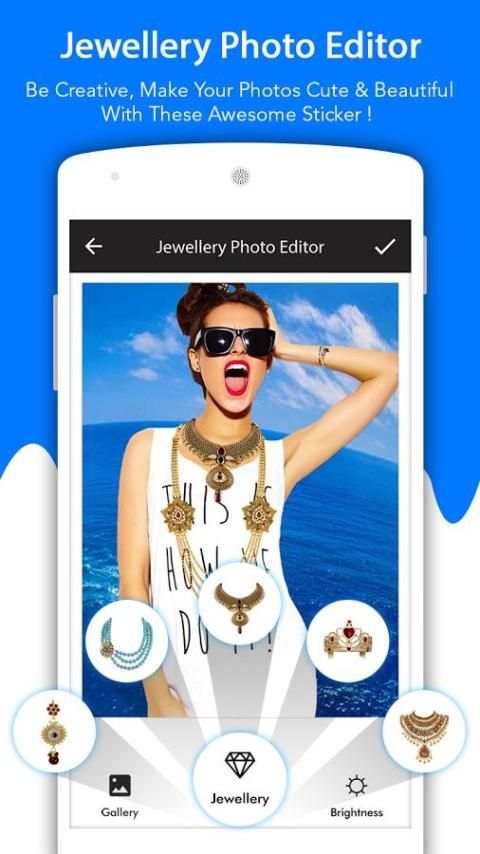 Jewellery Photo Editor 5 تصوير الشاشة