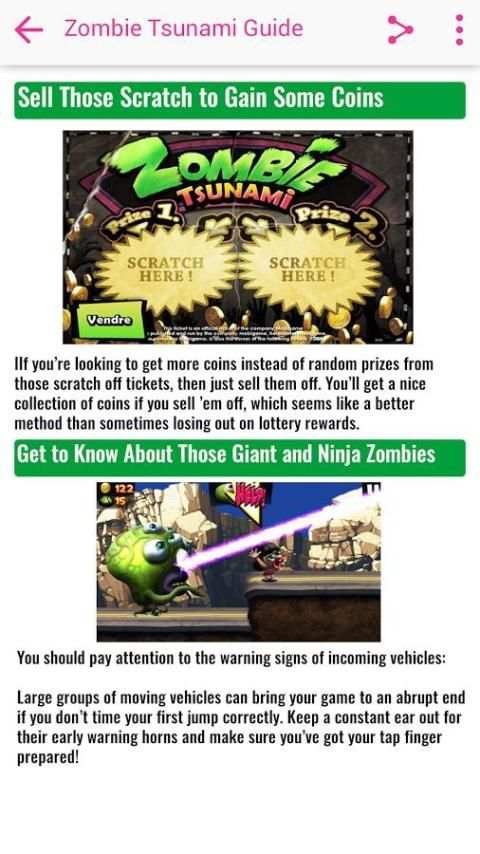 Guide Zombie Tsunami screenshot 2