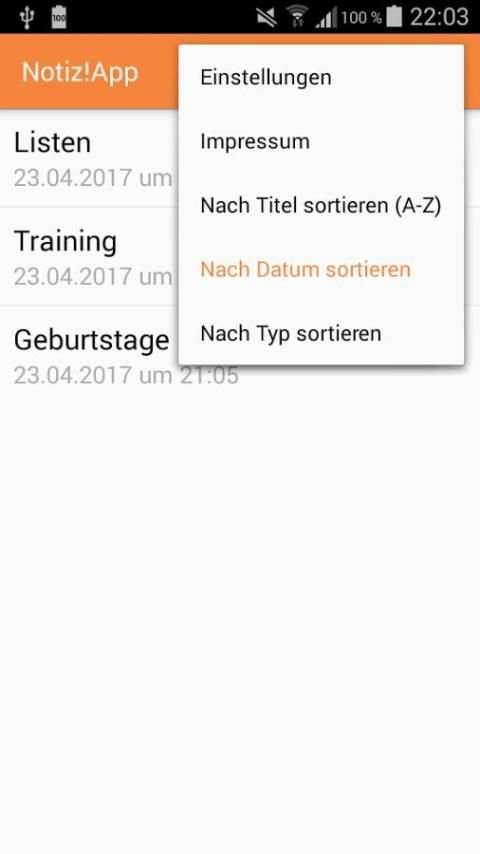 Notiz!App скриншот 1