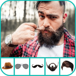 ikon لحية محرر الصور *