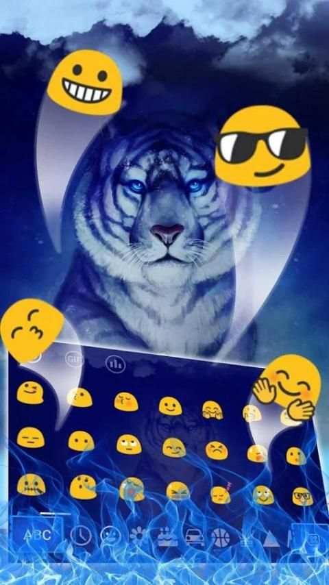 Тема для Fire Tiger Keyboard скриншот 1