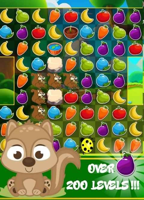 Farm Fruit Crush Match 3 screenshot 1