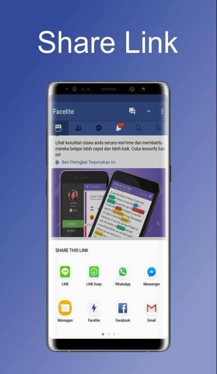 Fastbook for Facebook Lite screenshot 2
