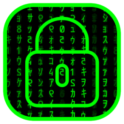 ikon MatriX Lock: Animate PIN Lock Screen Code Effect