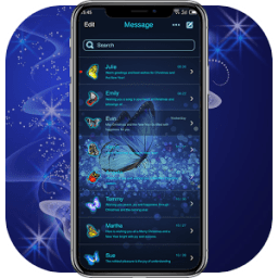 Blue Butterfly - Messaging 7 иконка