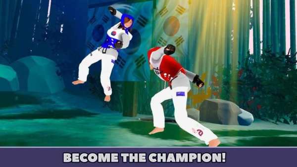 Taekwondo Fighting Tiger 3D скриншот 1