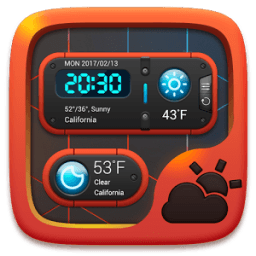 Future GO Weather Widget Theme иконка