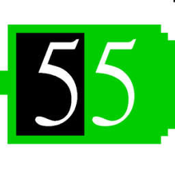 BN Pro Battery Level-WhiteB أيقونة