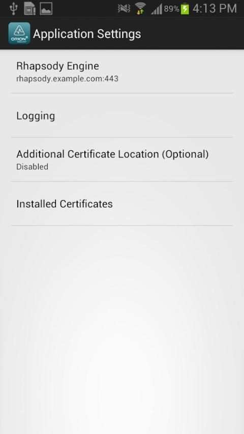 Rhapsody Mobile screenshot 1
