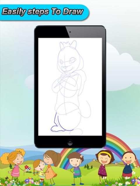 How to Draw Alvin Chipmunks скриншот 2