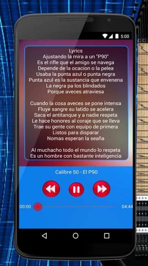 Calibre 50 - Corrido De Juanito screenshot 1