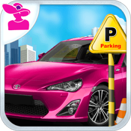 Lady Multi story Car Parking Adventure иконка
