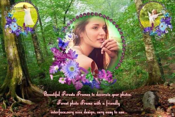 Forest Photo Editor 5 تصوير الشاشة