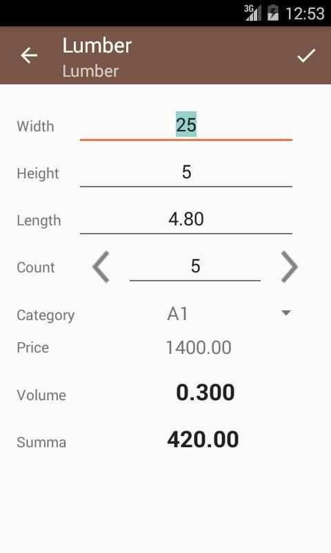 Timber calculator (free) screenshot 3