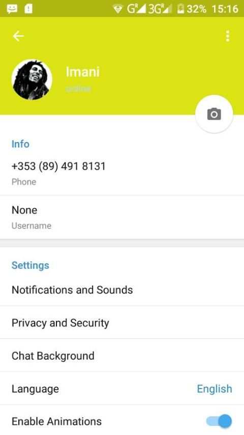Line one Messenger screenshot 3