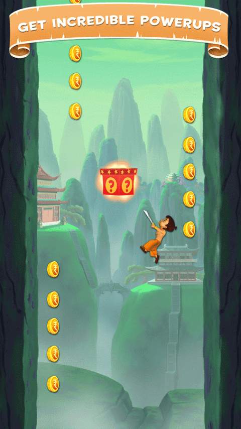 Chhota Bheem Kung Fu Jump screenshot 3