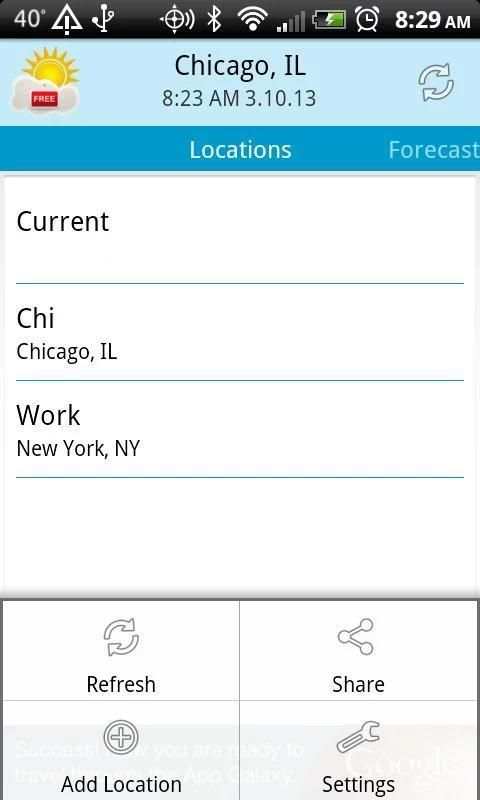 Weather Plus Free screenshot 2