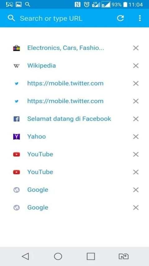 KC Browser screenshot 1