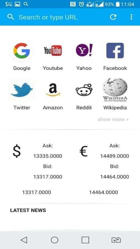 KC Browser screenshot 4