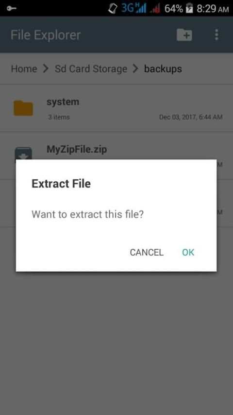 Basic File Explorer screenshot 1