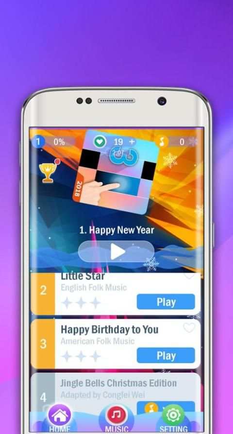Piano Magic Tiles 2018 screenshot 1
