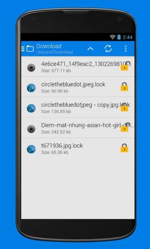 File Locker Master स्क्रीनशॉट 2